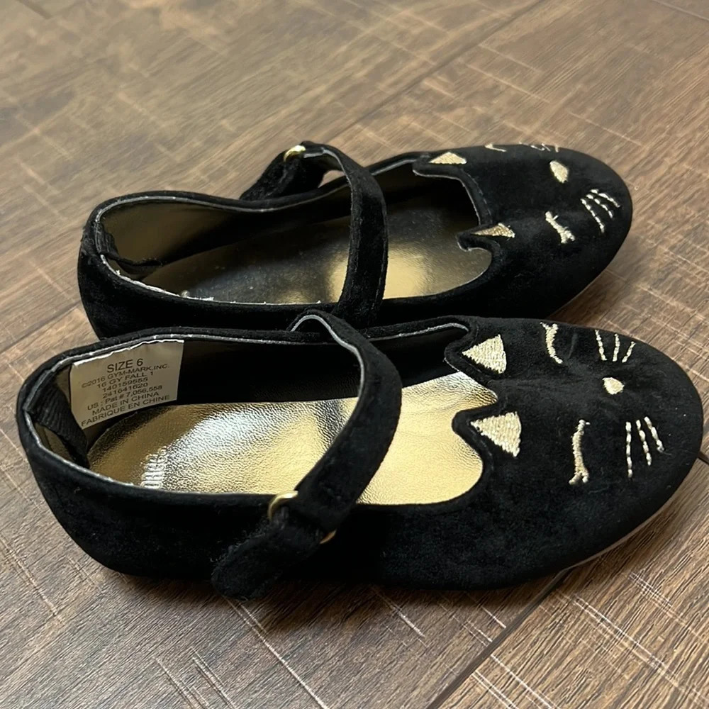 Gymboree Toddler's cat flats fall winter outfits size 6